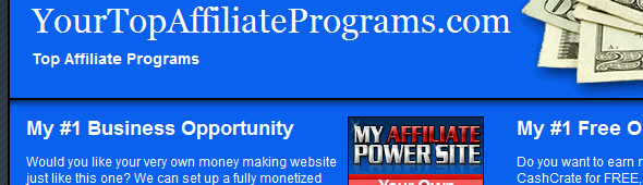 Your Top Affiliate Programs